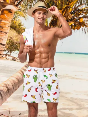 12430 1a-010 Pantalones Cortos De Playa 1 pza