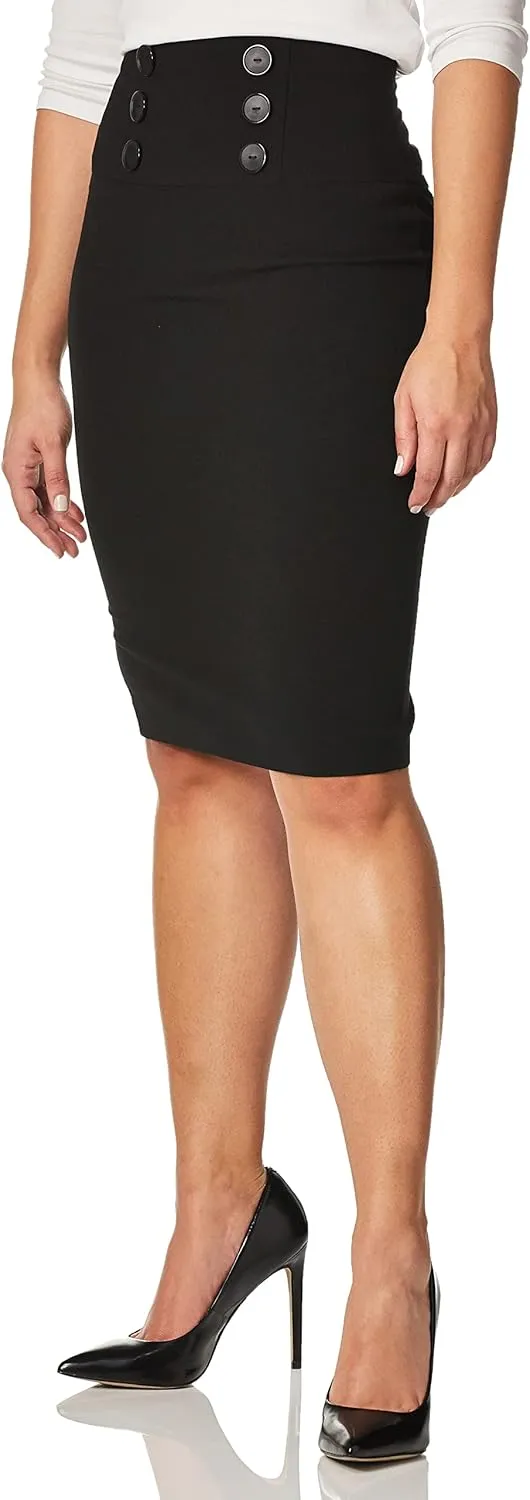 A. Byer Junior's Suiting Pencil Skirt