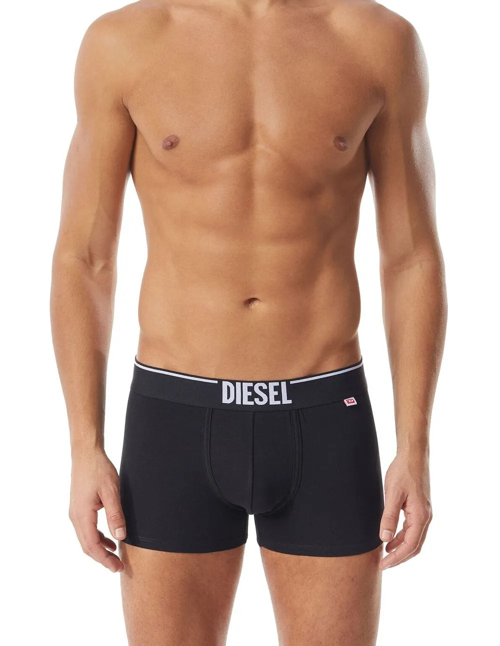 Bóxer DIESEL Damien Pack de 2 Negros Hombre