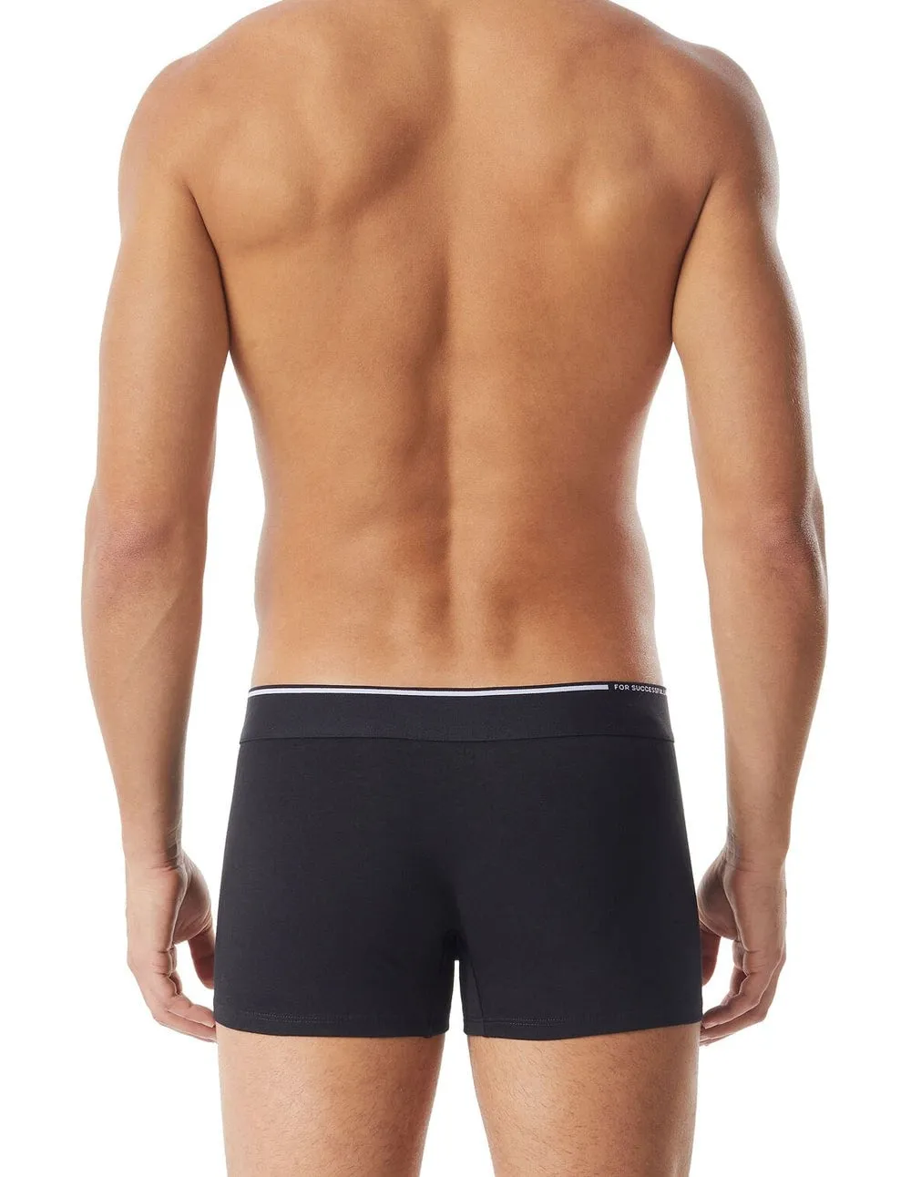 Bóxer DIESEL Damien Pack de 2 Negros Hombre