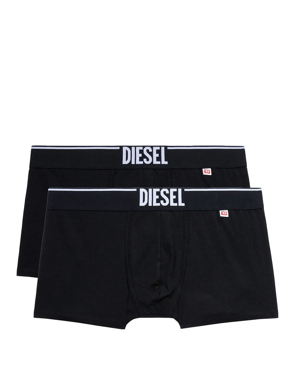 Bóxer DIESEL Damien Pack de 2 Negros Hombre