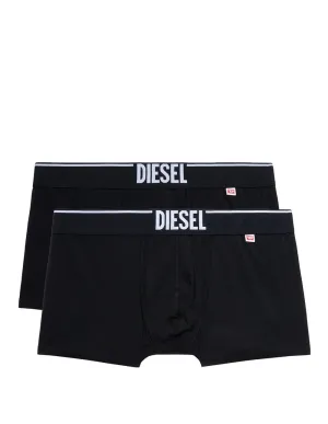 Bóxer DIESEL Damien Pack de 2 Negros Hombre