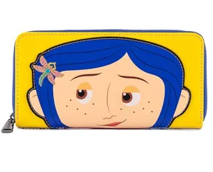 Coraline Loungefly Cartera Impermeable Monedero