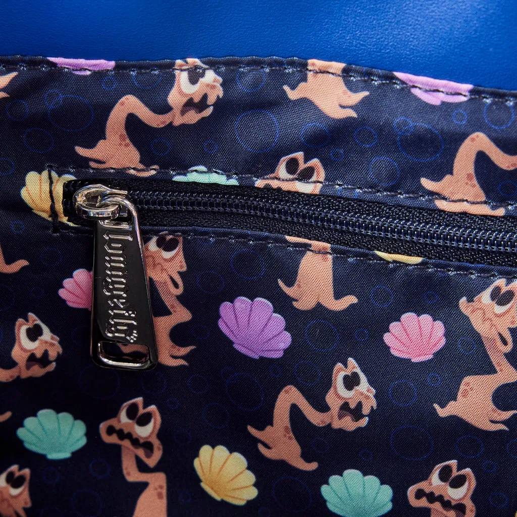Loungefly X Disney: La Sirenita - Urusla La Bruja Del Mar Glow Bolso Cruzado