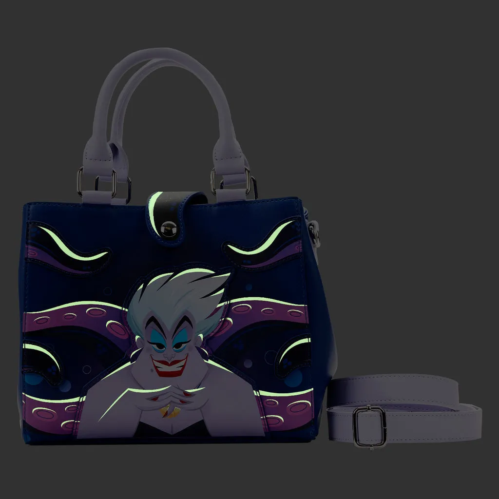 Loungefly X Disney: La Sirenita - Urusla La Bruja Del Mar Glow Bolso Cruzado