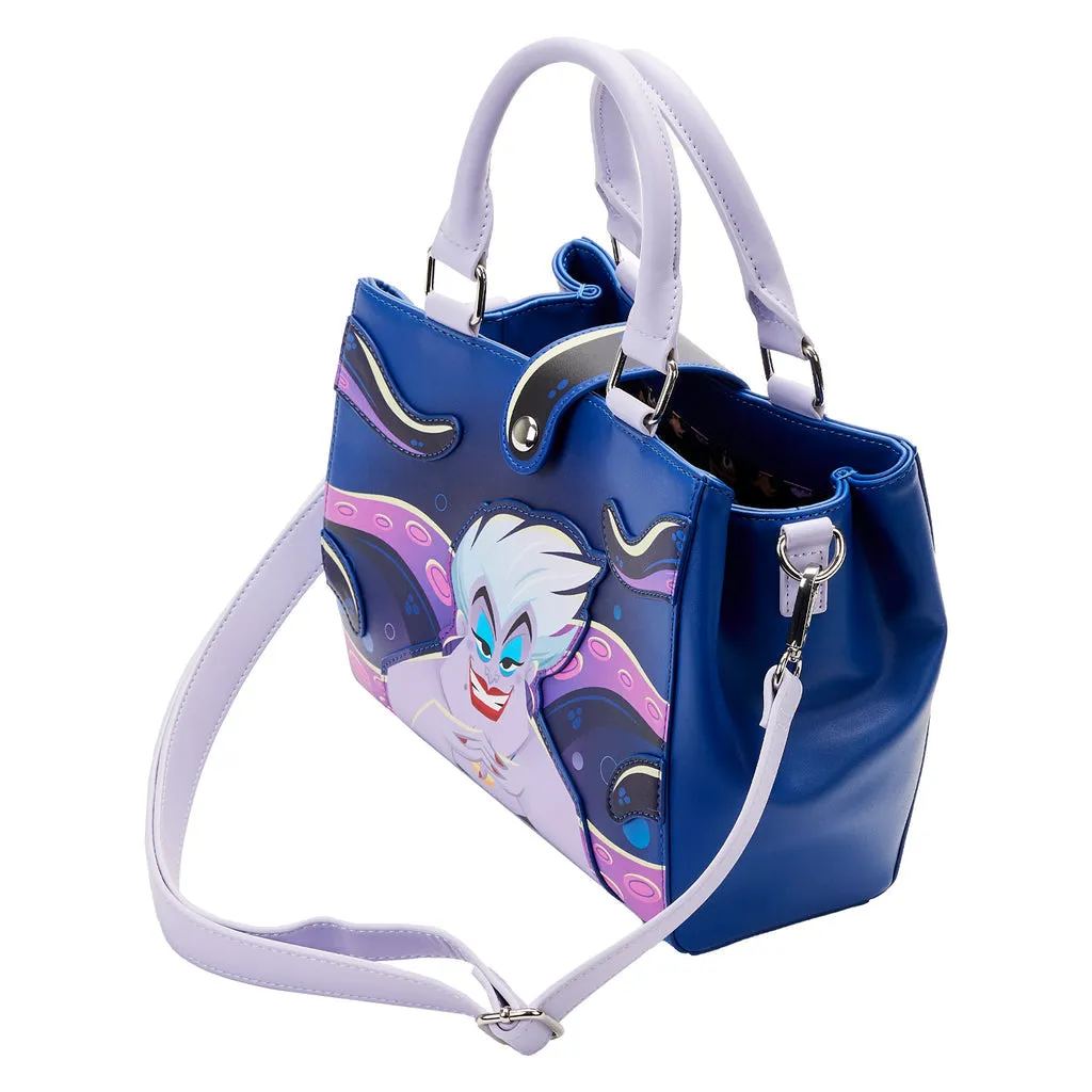 Loungefly X Disney: La Sirenita - Urusla La Bruja Del Mar Glow Bolso Cruzado