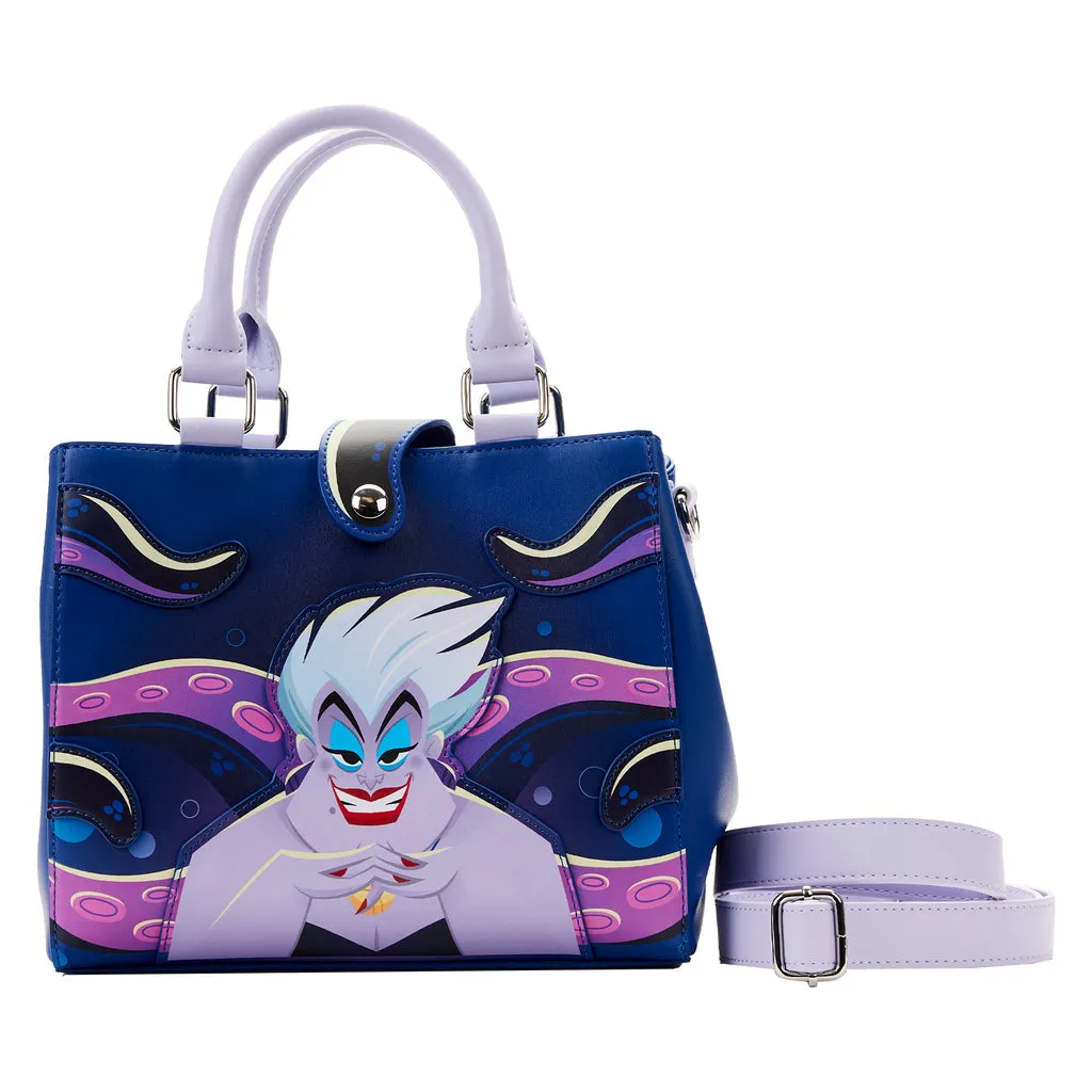 Loungefly X Disney: La Sirenita - Urusla La Bruja Del Mar Glow Bolso Cruzado