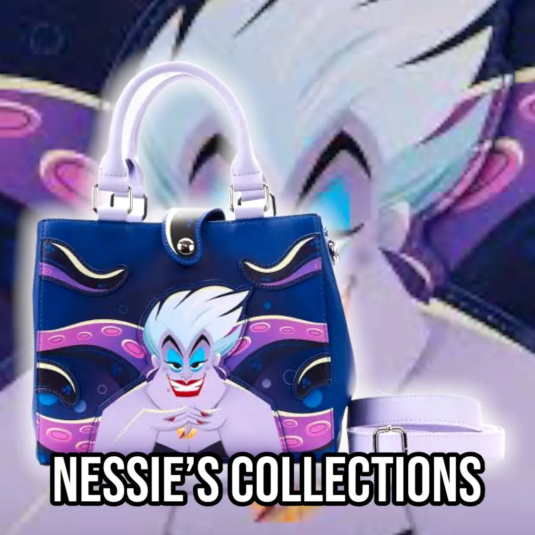 Loungefly X Disney: La Sirenita - Urusla La Bruja Del Mar Glow Bolso Cruzado