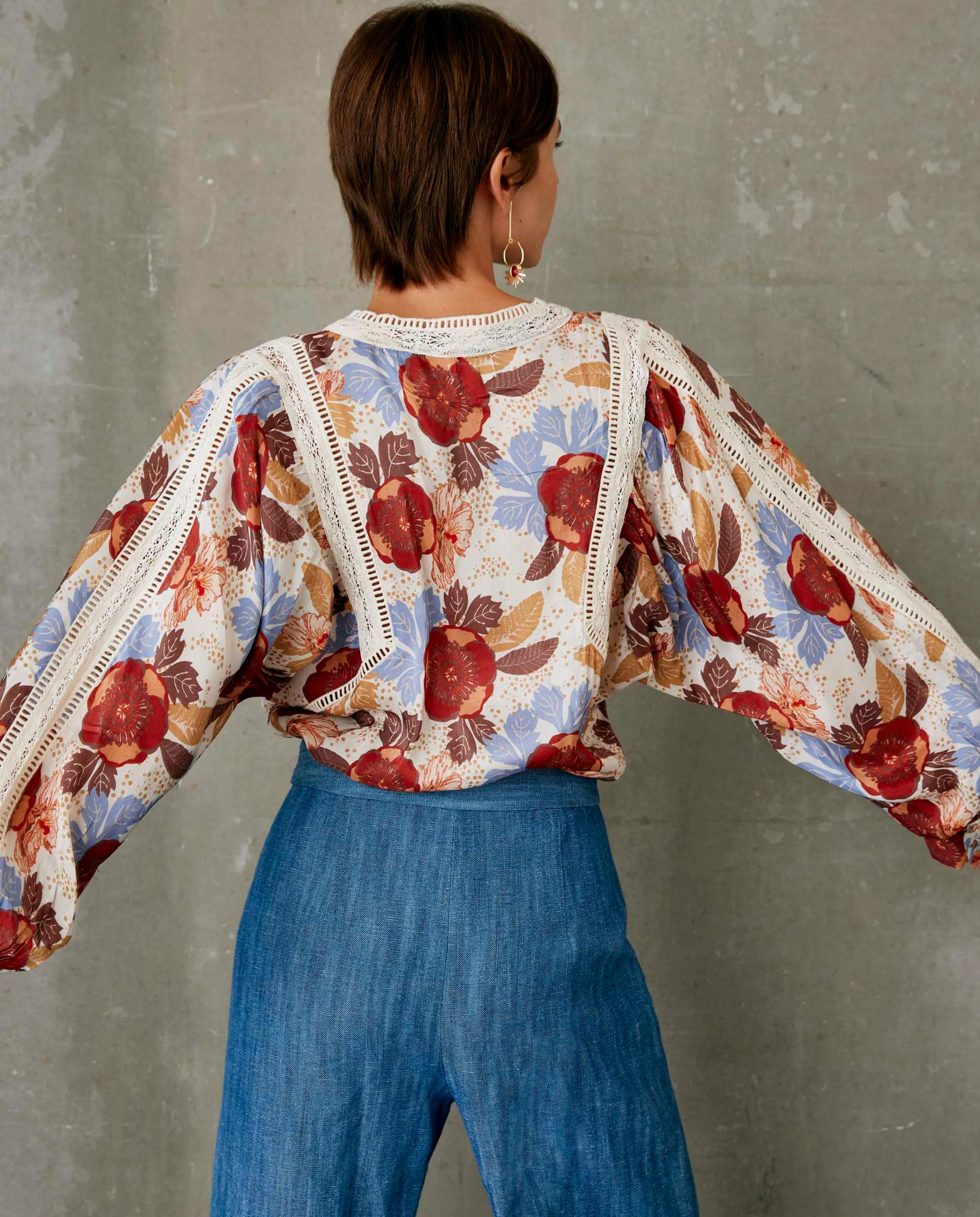 MONTSE | Blusa manga larga