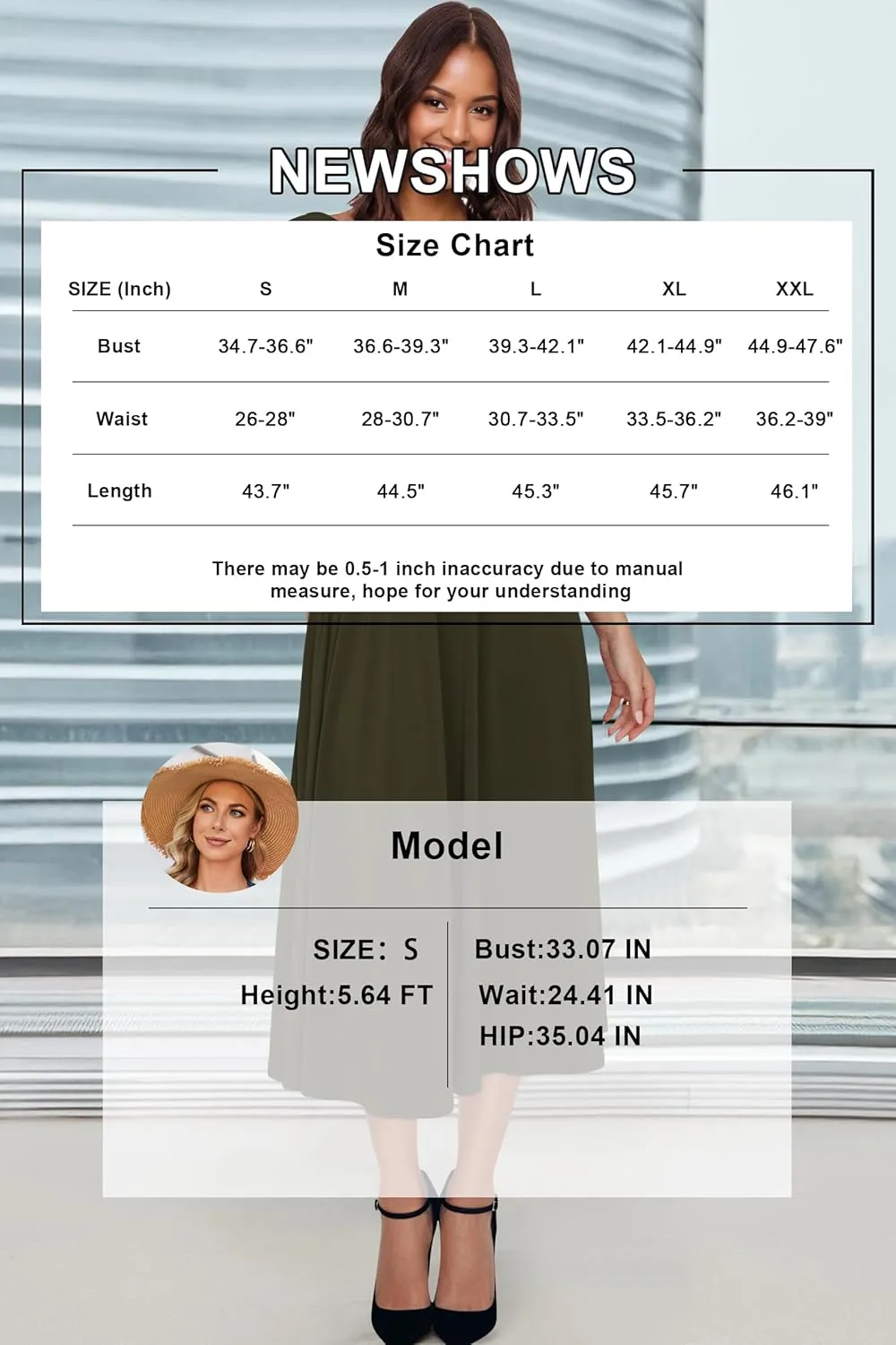Newshows Womens 2025 Summer Drawstring Cap Sleeve Boat Neck Smocked Casual Vacation Outfits Vestidos Midi Dress