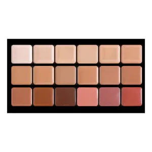 Paleta de 18 tonos de Bases Ultra HD GLAMOUR CREME - Graftobian