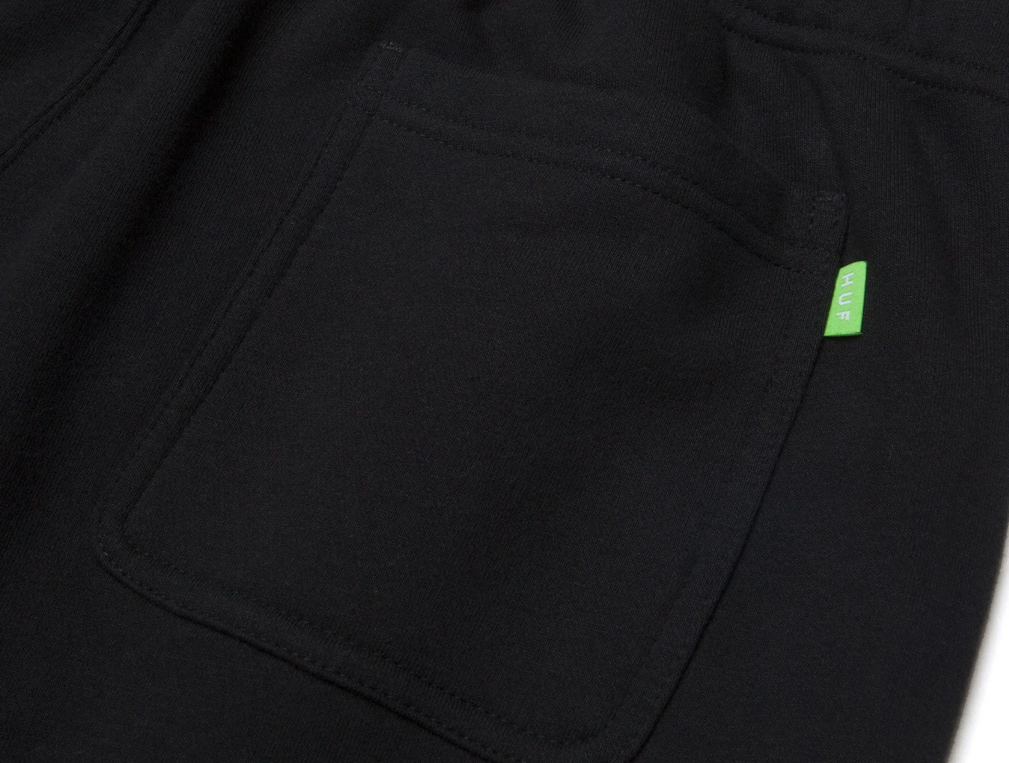 Pantalon Huf Drop Out Stack Hombre Negro