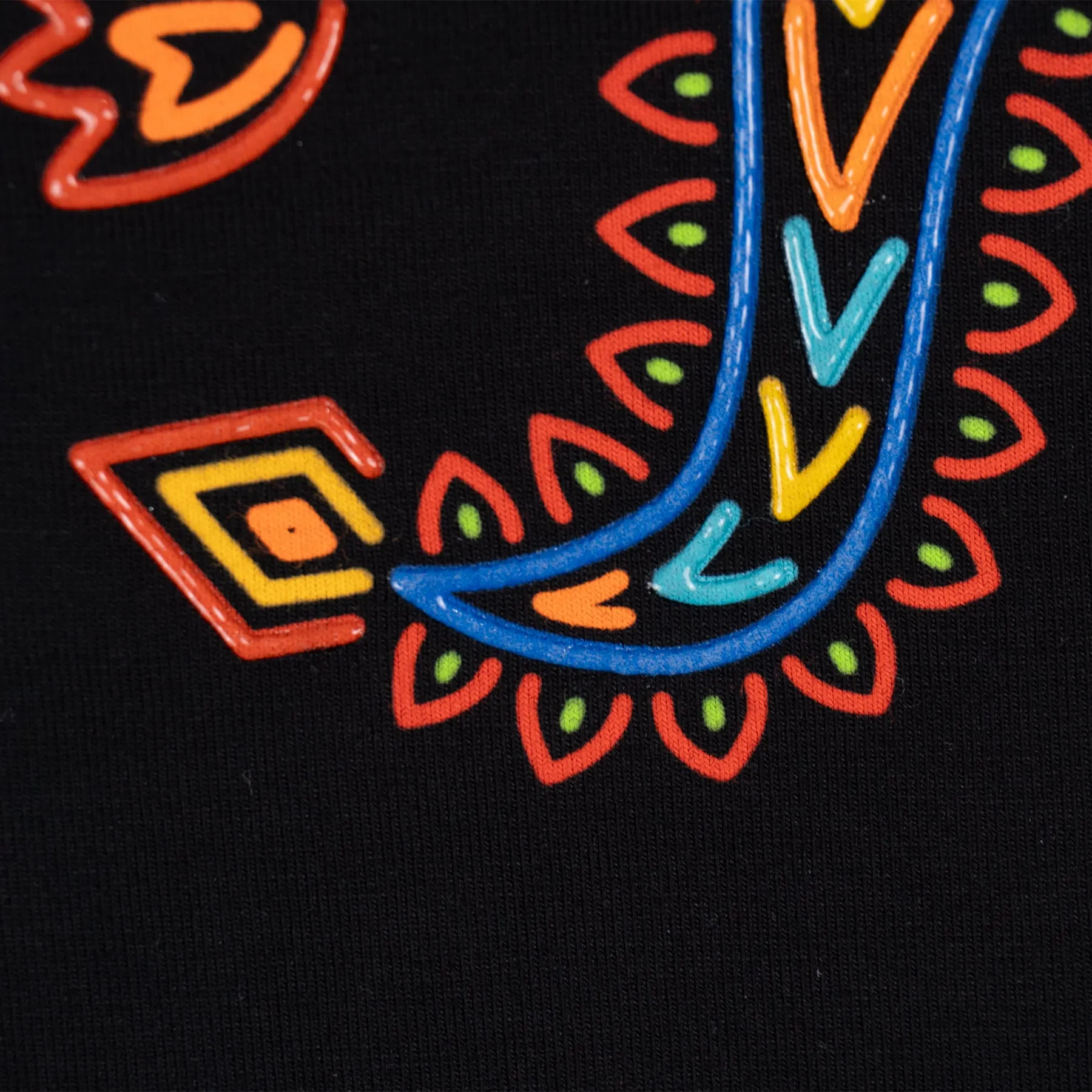 Playera estampada con aplicación de tinta gel HD transparente para niño - Modelo AJOLOCHIS