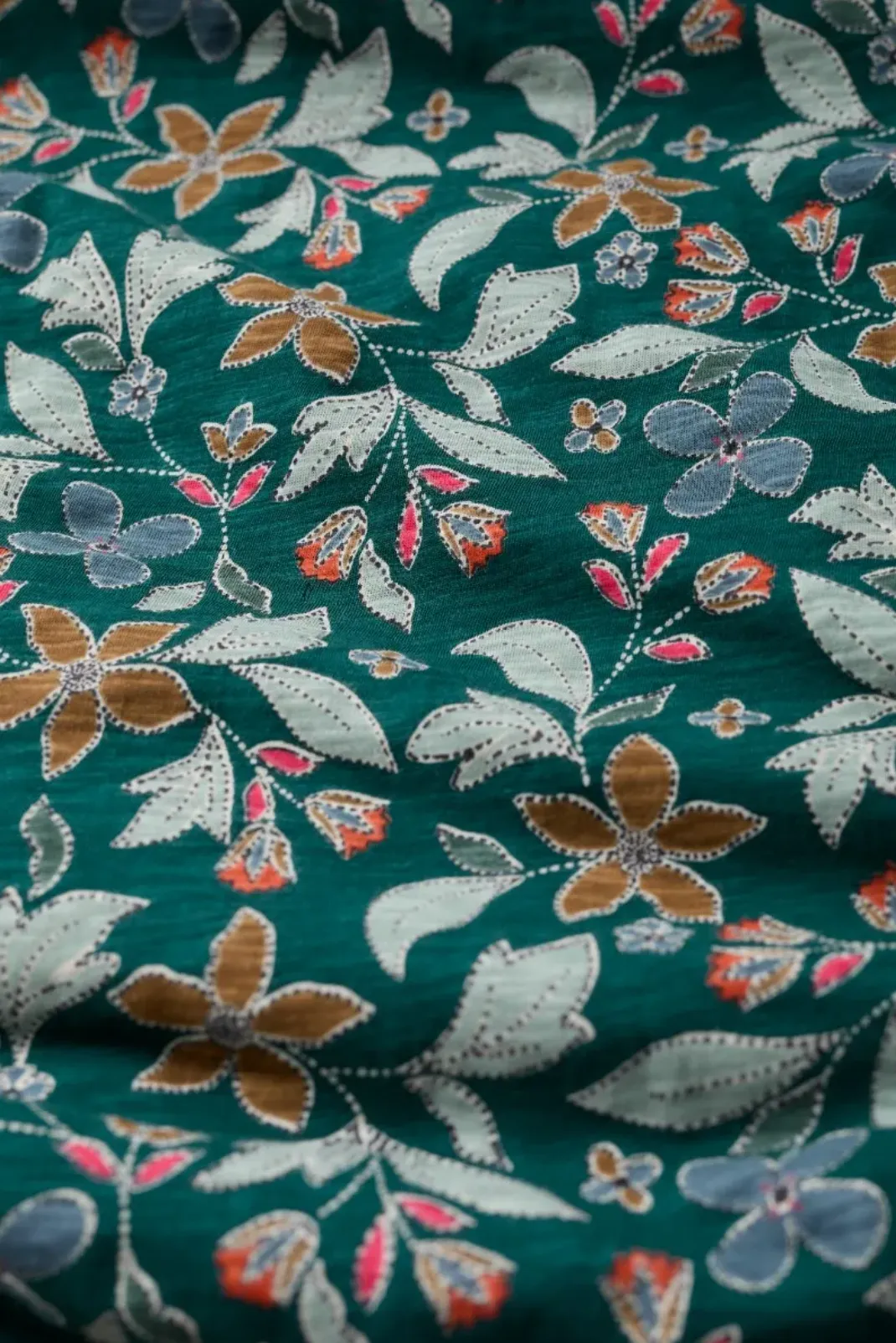 Seasalt Cornwall Maggie Dress Stitched Clematis Loch