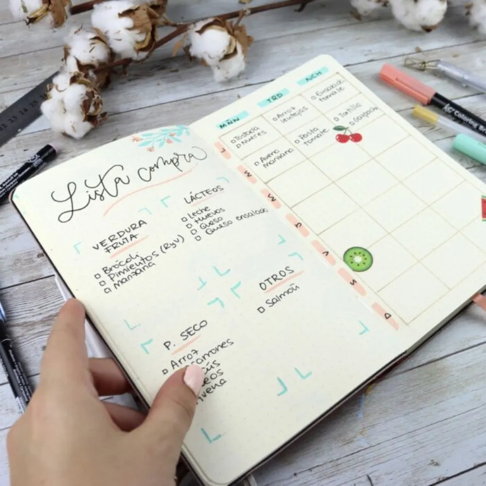 Set Bullet Journal Rosa Talens