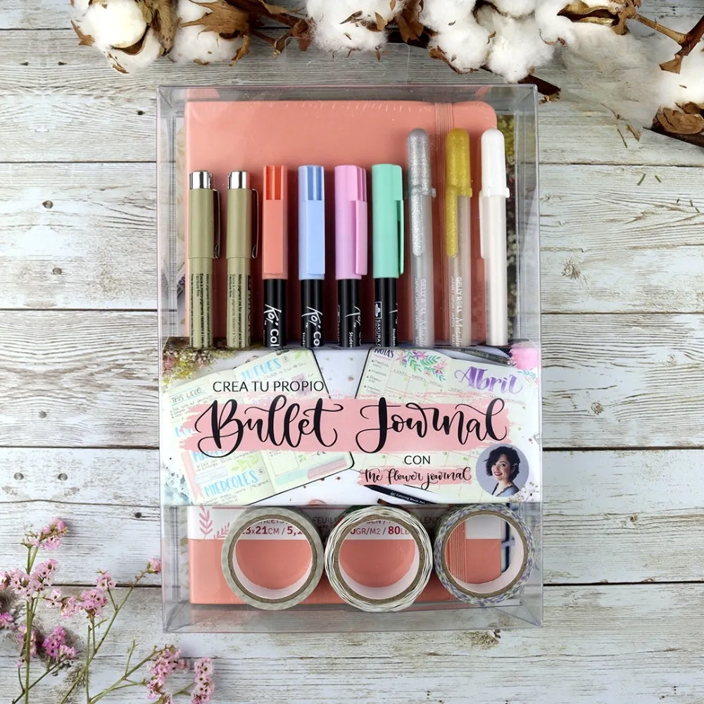Set Bullet Journal Rosa Talens