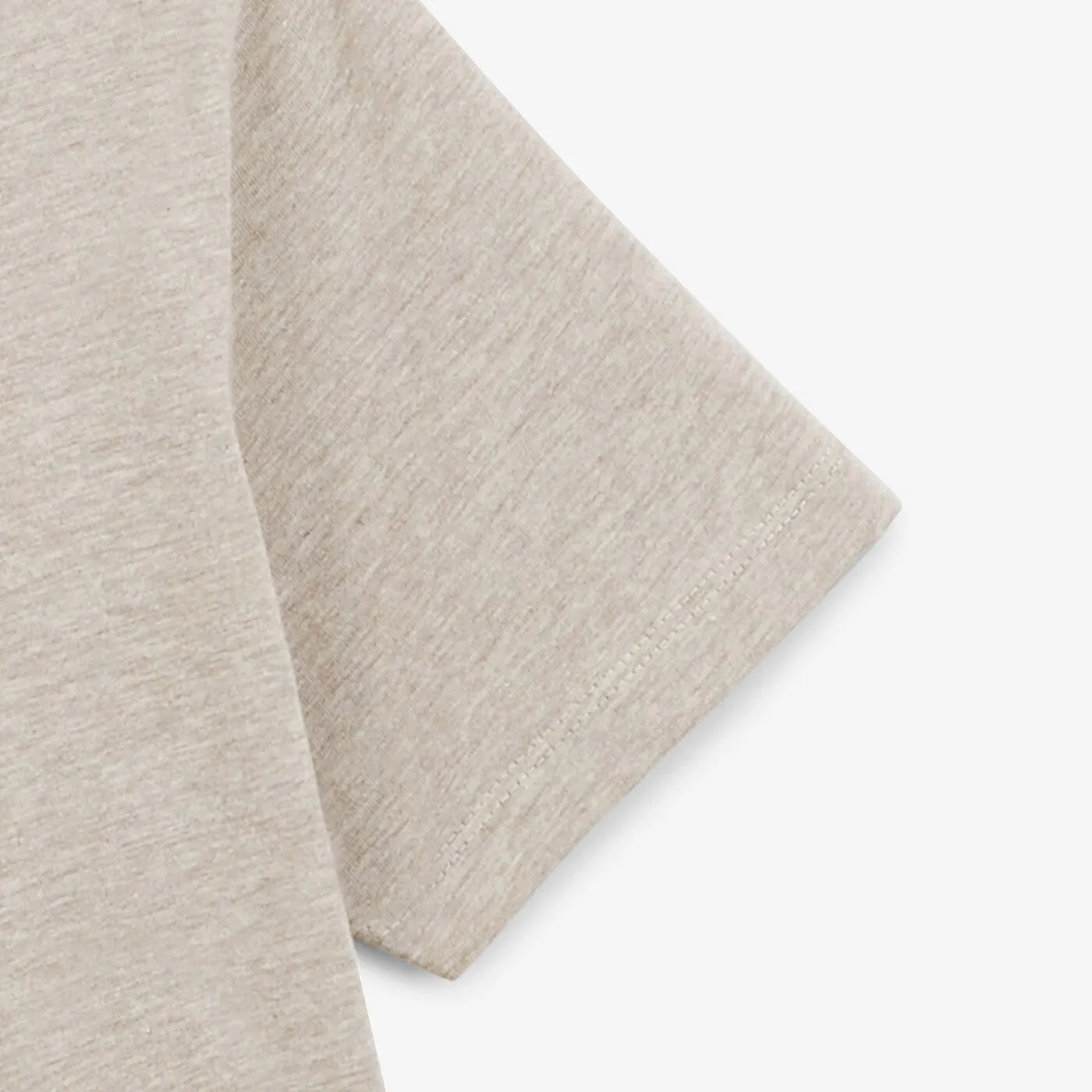 T-shirt Trevis junior beige chinné