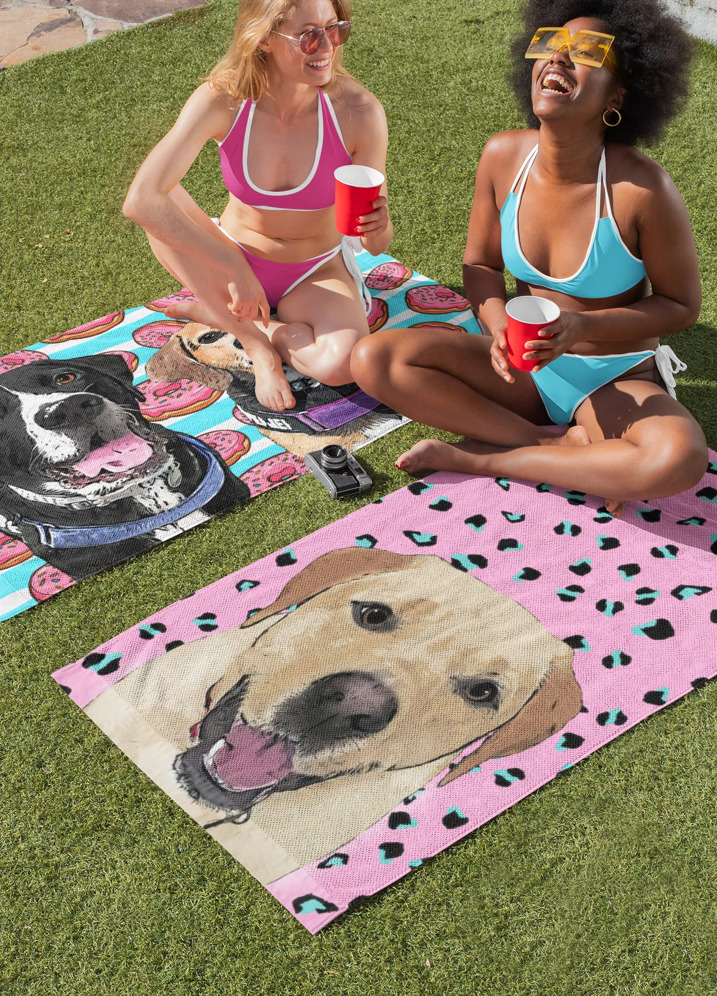 Toalla con Retrato de tu Mascota